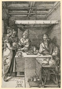 Herodias tar emot Johannes huvud av Albrecht Dürer