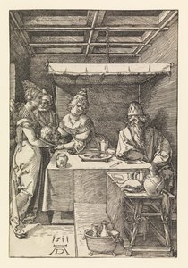 Herodias med Johannes Döparens huvud av Albrecht Dürer