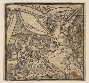 Illustration från Ritter von Turn, 1493.n.d. av Albrecht Dürer