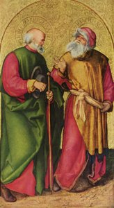 Jabach-altaret: De heliga Josef och Joachim av Albrecht Dürer