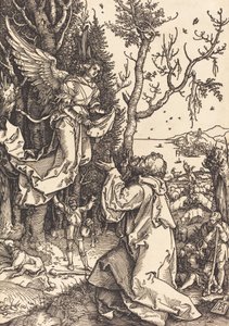 Joachim och ängeln, ca. 1504. av Albrecht Dürer