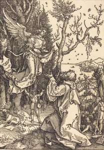 Joachim och ängeln, ca. 1504. av Albrecht Dürer