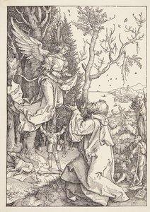 Joachim och ängeln av Albrecht Dürer