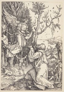 Joachim och ängeln av Albrecht Dürer