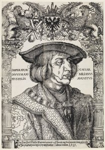 Kejsar Maximilian I av Albrecht Dürer