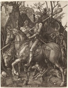 Riddare, död och djävul av Albrecht Dürer