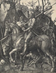 Riddare, död och djävul, 1513. av Albrecht Dürer