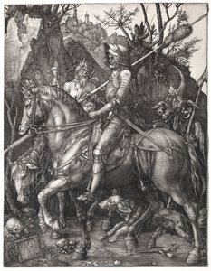 Riddare, död och djävul, 1513. av Albrecht Dürer