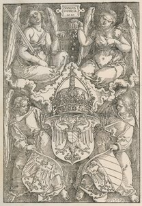Knut med hjärtformad sköld av Albrecht Dürer