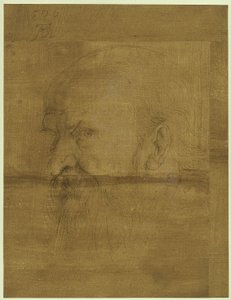Aposteln Paulus huvud av Albrecht Dürer