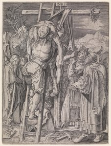 Nedtagningen av Kristus från korset av Albrecht Dürer