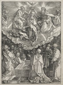 Jungfruns liv: Jungfruns antagande, 1504-1505. av Albrecht Dürer