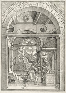 Jungfruns liv: Bebådelsen av Albrecht Dürer