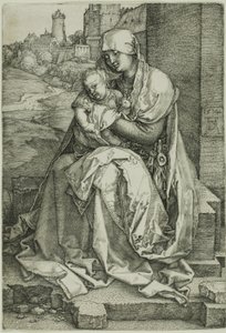 Madonna vid muren av Albrecht Dürer