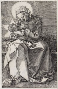 Den ammande Madonnan av Albrecht Dürer