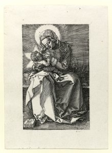 Madonna som ammar barnet, 1519 av Albrecht Dürer