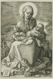 Madonna med det insvepta barnet av Albrecht Dürer