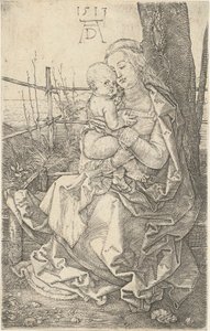 Maria med barnet vid trädet av Albrecht Dürer