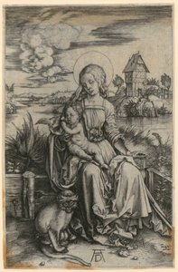 Maria med havsapan av Albrecht Dürer