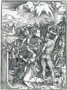 Sankta Katarinas martyrskap av Albrecht Dürer