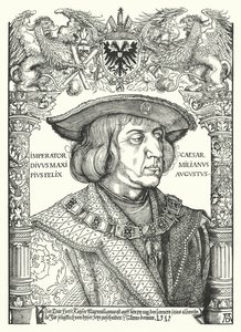 Maximilian I, helige romerske kejsare av Albrecht Dürer