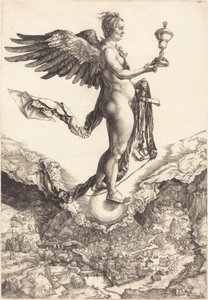 Nemesis (Den stora förmögenheten) av Albrecht Dürer