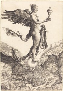 Nemesis (Den stora förmögenheten) av Albrecht Dürer