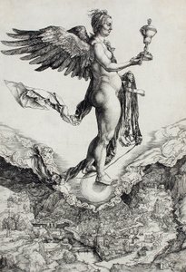 Nemesis (Den stora lyckan) av Albrecht Dürer