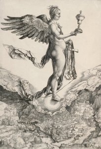 Nemesis (Den stora förmögenheten) av Albrecht Dürer