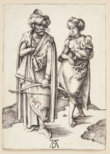Orientalisk familj av Albrecht Dürer
