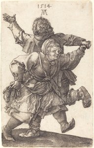 Bondepar dansar av Albrecht Dürer