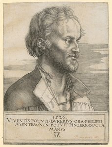 Porträtt av Philipp Melanchthon av Albrecht Dürer