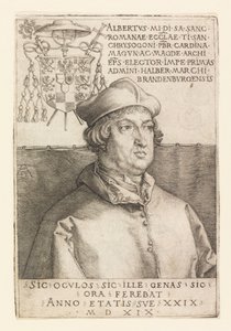 Porträtt av Albert av Mainz av Albrecht Dürer
