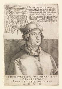 Porträtt av Albrecht av Brandenburg av Albrecht Dürer