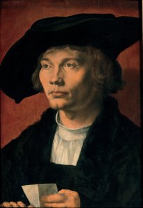 Porträtt av Bernhard von Reesen, 1521 av Albrecht Dürer