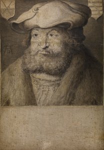 Porträtt av Fredrik III, kurfurst av Sachsen 1463-1525, ca. 1525 av Albrecht Dürer