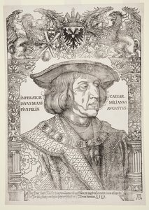Porträtt av Maximilian I av Albrecht Dürer
