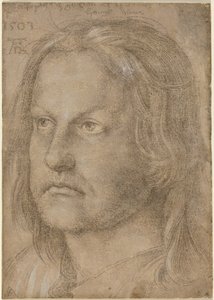 Porträtt av en man av Albrecht Dürer