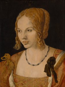 Porträtt av en ung venetiansk kvinna, 1505 av Albrecht Dürer