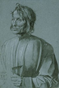 Porträtt av en arkitekt Hieronymus von Augsburg, 1506 av Albrecht Dürer