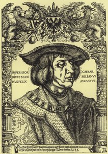 Porträtt av kejsar Maximilian av Albrecht Dürer
