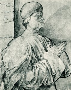 Bedande donator av Albrecht Dürer