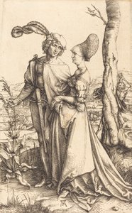Promenade, c. 1497. av Albrecht Dürer