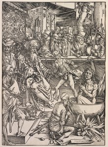 Johannes uppenbarelse: St. Johannes martyrskap av Albrecht Dürer