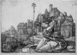 Sankt Antonius av Albrecht Dürer