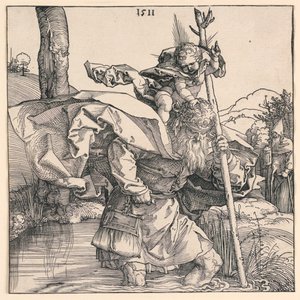 Sankt Christopher av Albrecht Dürer