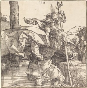 Sankt Christopher av Albrecht Dürer
