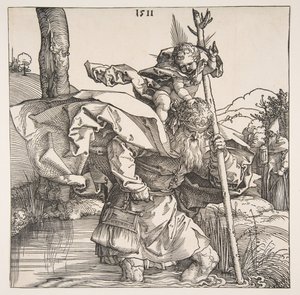 Sankt Christopher, 1511. av Albrecht Dürer