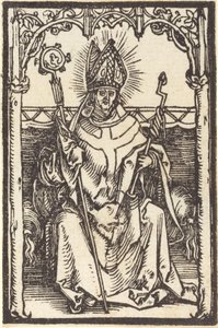 Sankt Erasmus av Albrecht Dürer