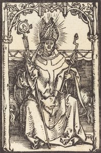 Sankt Erasmus, ca. 1500. av Albrecht Dürer